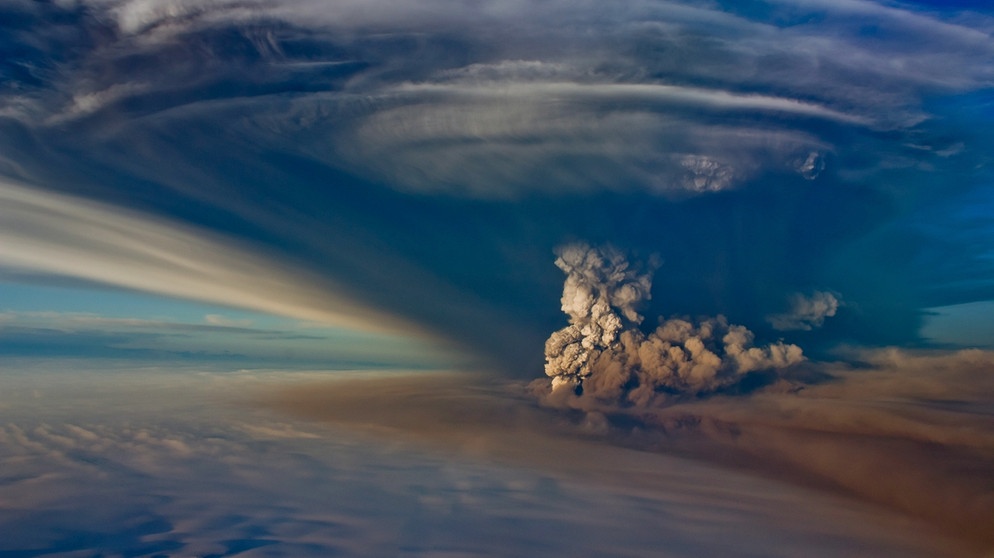 Erruption des isländischen Vulkans Grimsvotn in 2011 | Bild: picture-alliance/dpa