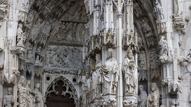 Regensburg Dom St. Peter Detail | Bild: BR/Alexander Krauß