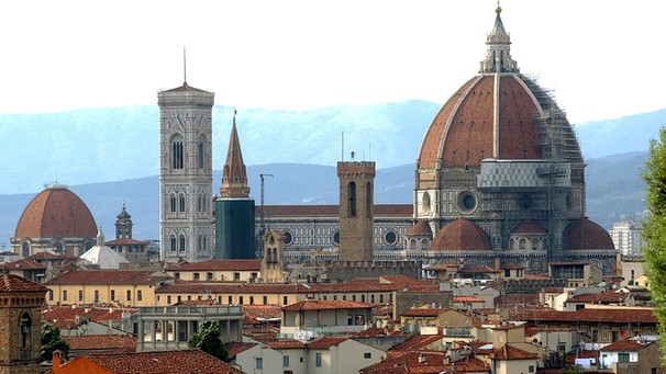 Stadtpanorama Florenz mit Dom | Bild: picture-alliance/dpa