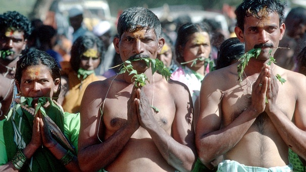 Dalits Prozession | Bild: picture-alliance/dpa
