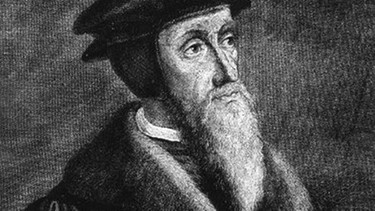 Johannes Calvin (zeitgenössisches Porträt) | Bild: picture-alliance/dpa