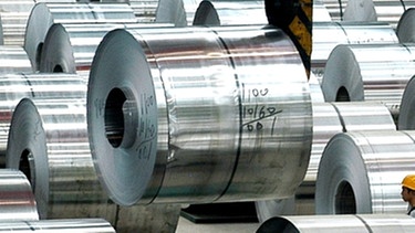 Aluminium Produktion | Bild: picture-alliance/dpa