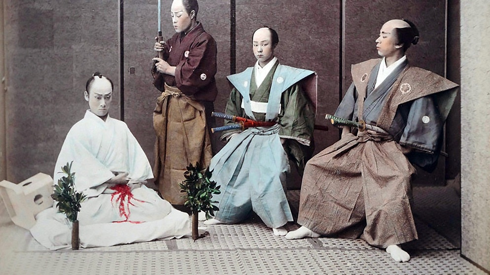Samurai-Krieger aus Japan | Bild: picture-alliance/dpa