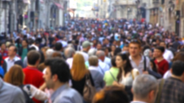 Menschenmenge in Istanbul | Bild: colourbox.com