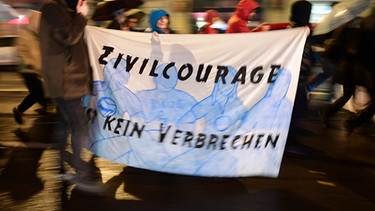 Demonstration in Leipzig | Bild: picture-alliance/dpa