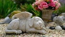Statue Hund mit Flügeln | Bild: picture-alliance/dpa