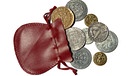 Lederbeutel mit alten Münzen | Bild: colourbox.com