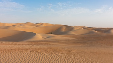 In der arabischen Wüste. | Bild: stock.adobe.com/SKatzenberger