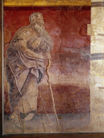 Fresko, römisch, um 40 v.Chr. nach hellenistischem Vorbild. Aus der Villa des Publius Fannius Sinistor in Boscoreale (Kampanien). | Bild: picture-alliance/dpa