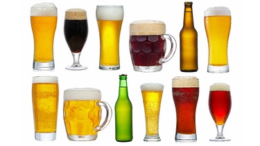 Verschiedene Biersorten | Bild: colourbox.com