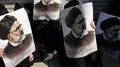 Trauerfeierlichkeiten im Iran | Bild: picture alliance / ASSOCIATED PRESS | Vahid Salemi