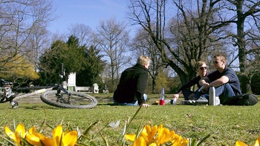 Picknickkorb in der Stadt | Bild: picture-alliance/dpa