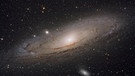 Im Sternenpark Rhön - Foto der Andromeda-Galaxy | Bild: Werner Klug 