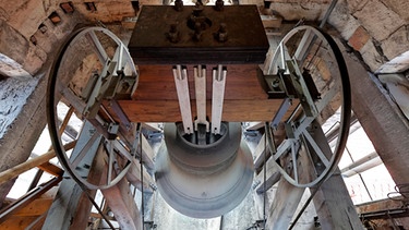 Große Glocke im Südturm der Sebaldus-Kirche in Nürnberg | Bild: Norbert Probst/picture alliance/imageBROKER