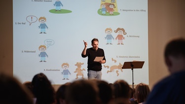 Martin Beyer, Autor, Märchenerzähler und Dozent für Storytelling | Bild: picture-alliance/dpa