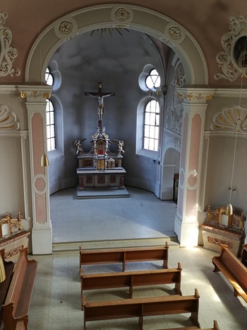 ehemalige Kapelle im Aloysianum in Lohr am Main | Bild: Albrecht Rauh/BR