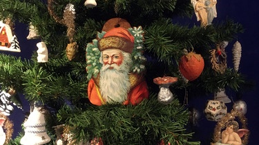 Historischer Weihnachtsbaumschmuck | Bild: BR-Studio Franken/Horst Konietzny