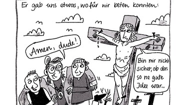Beicht-O-Mat-Comic | Bild: Jana Kreisl