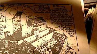 Zeichnung der Burg Stockenfels | Bild: Bayerischer Rundfunk