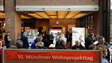 10. Wohnprojekttag in München | Bild: BR-Studio Franken/Christian Schiele