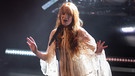 Florence Welch von der Band Florence and the Machine. | Bild: picture alliance / Photoshot | -