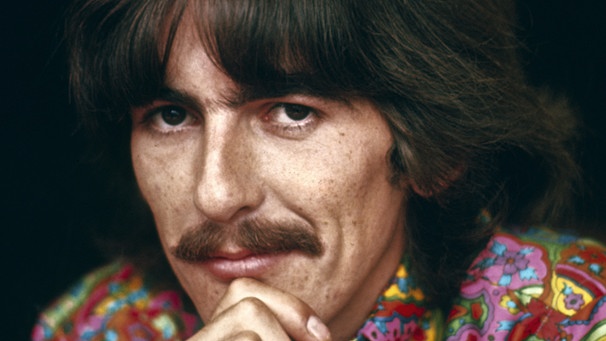 Der "schweigsame" Beatle George Harrison. | Bild: picture-alliance/dpa