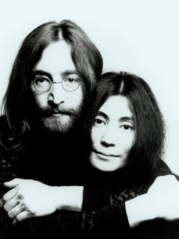John Lennon und seine Frau Yoko Ono | Bild: Alan Tannenbaum
