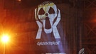Greenpeace-Aktion frei nach Munchs "Der Schrei" | Bild: picture-alliance/dpa