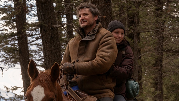 Pedro Pascal und Bella Ramsey in der HBO-Serie "The Last Of Us" | Bild: picture alliance / ASSOCIATED PRESS | Uncredited