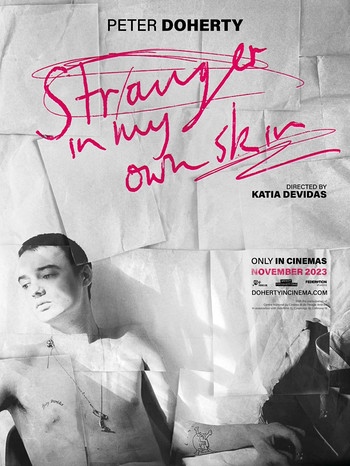 Das Poster zur neuen Pete Doherty-Dokumentation „Stranger In My Own Skin“ | Bild: Dohertyincinema.com