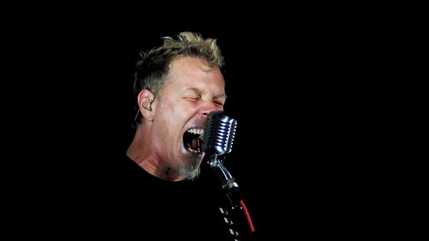 Metallica-Sänger James Hetfield | Bild: picture-alliance/dpa