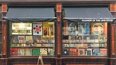 Der Laden des Soul Jazz Records Labels im Londoner Stadtteil Soho. | Bild: BR/Ralf Summer
