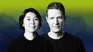 Stefanie Kim und Falk Schacht, Podcast-Hosts von "arm&trotzdem" | Bild: N-JOY/Benjamin Hüllenkremer