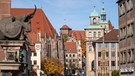 Stadtansicht von Nürnberg | Bild: picture-alliance/dpa