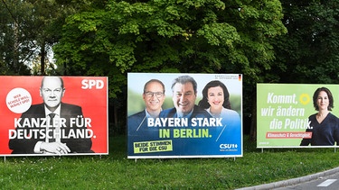 Wahlplakate in Bayern | Bild: picture alliance / nordphoto GmbH | nordphoto GmbH / Hafner