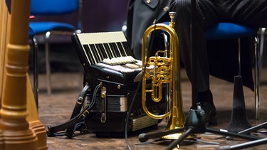 Akkordeon und Trompete | Bild: BR/Sylvia Bentele