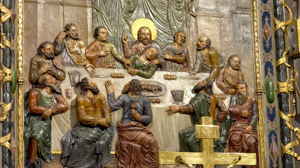 Heilige: Abendmahl und die 12 Apostel | Bild: BR/Rolf-Bernhard Essig