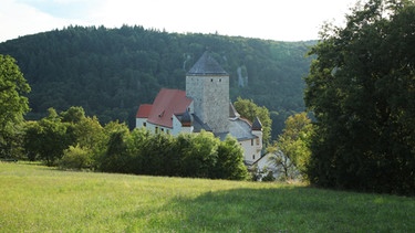 Blick auf die Burg Prunn im Altmühltal | Bild: BR/Alexander Krauß