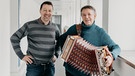 Dr. Markus Lommer (links) und Christoph Well. | Bild: BR/Lisa Hinder
