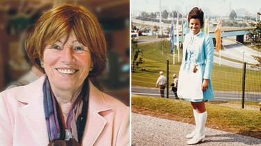 Johanna Gartner (aktuell und 1972 als Olympia-Hostess) | Bild: Johanna Gartner