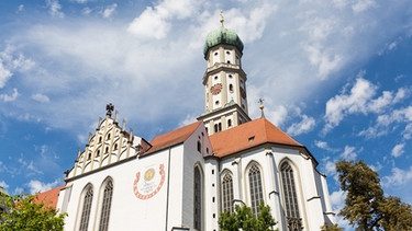 Die Basilika Sankt Ulrich und Afra in Augsburg, Symbol für die Augsburger Parität. | Bild: BR/Sylvia Bentele