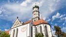 Die Basilika Sankt Ulrich und Afra in Augsburg, Symbol für die Augsburger Parität. | Bild: BR/Sylvia Bentele