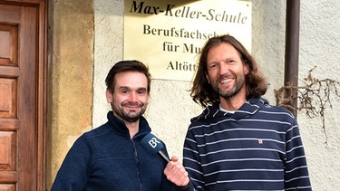Berufsfachschule für Musik in Altötting: Maximilian Schmid - Dozent und Leiter des Volksmusikseminars im Interview mit Martin Wieland | Bild: BR/Martin Wieland