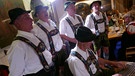 Boarische Gäste: die Eschenloher Sänger  | Bild: RAI Südtirol