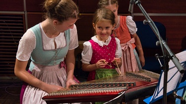 Huraxdax 2022: Kinder können beim Huraxdax auch Instrumente ausprobieren | Bild: BR/Thomas Merk