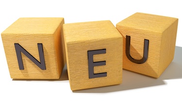 Holzwürfel mit den Buchstaben N-E-U | Bild: colourbox.com