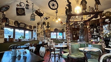 Das "Turmstüberl" - ein besonderes Café in München  | Bild: BR/Sandra Demmelhuber