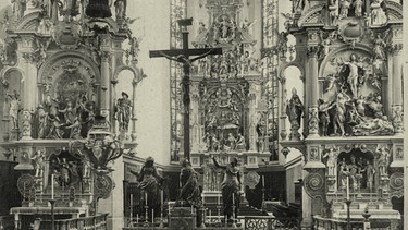 Auferstehungsaltar von Hans Degler in St. Ulrich und Afra | Bild: picture-alliance/dpa