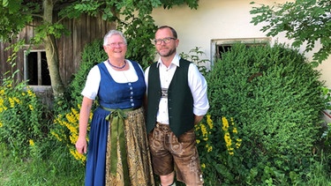 Brigitte und Rupert Graßer aus Vilsheim bei Landshut | Bild: BR/Evi Strehl