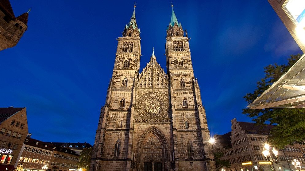 Ev.-Luth. St. Lorenzkirche in Nürnberg | Bild: picture-alliance/dpa
